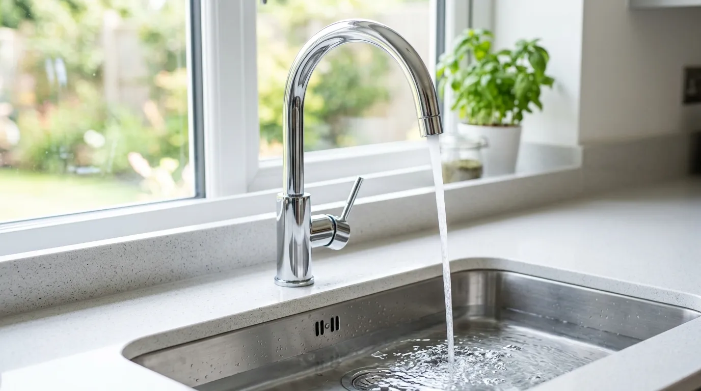 Local Plumbing Master Pros same day plumber fixing a faucet in Versailles, PA